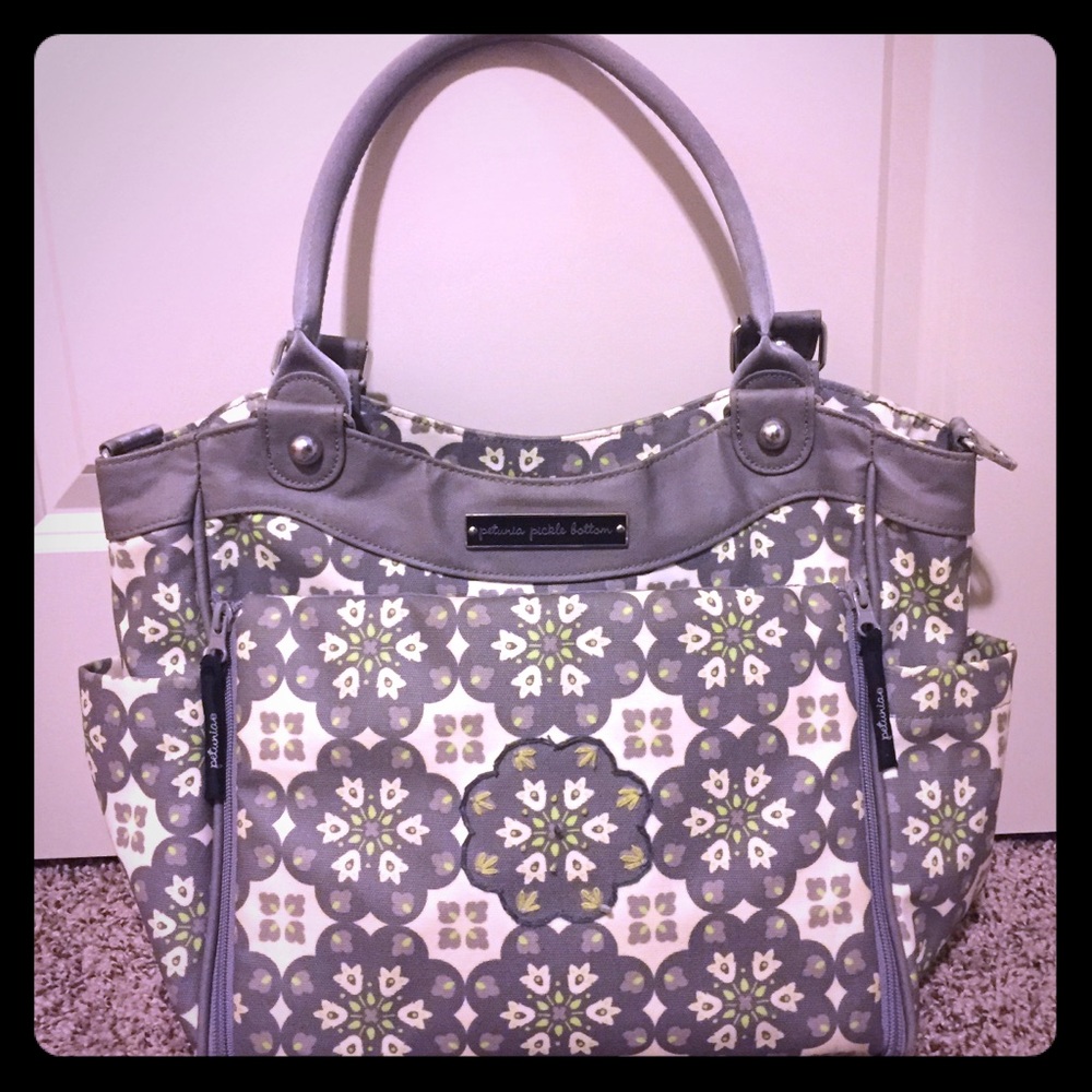 Petunia Pickle Bottom Diaper Bag w FREE clips